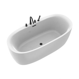NB25714W-1E 1.7m Free Standing Bathtub（White）