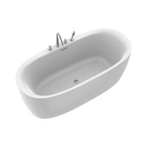NB25714W-1D 1.7m Free Standing Bathtub（White）